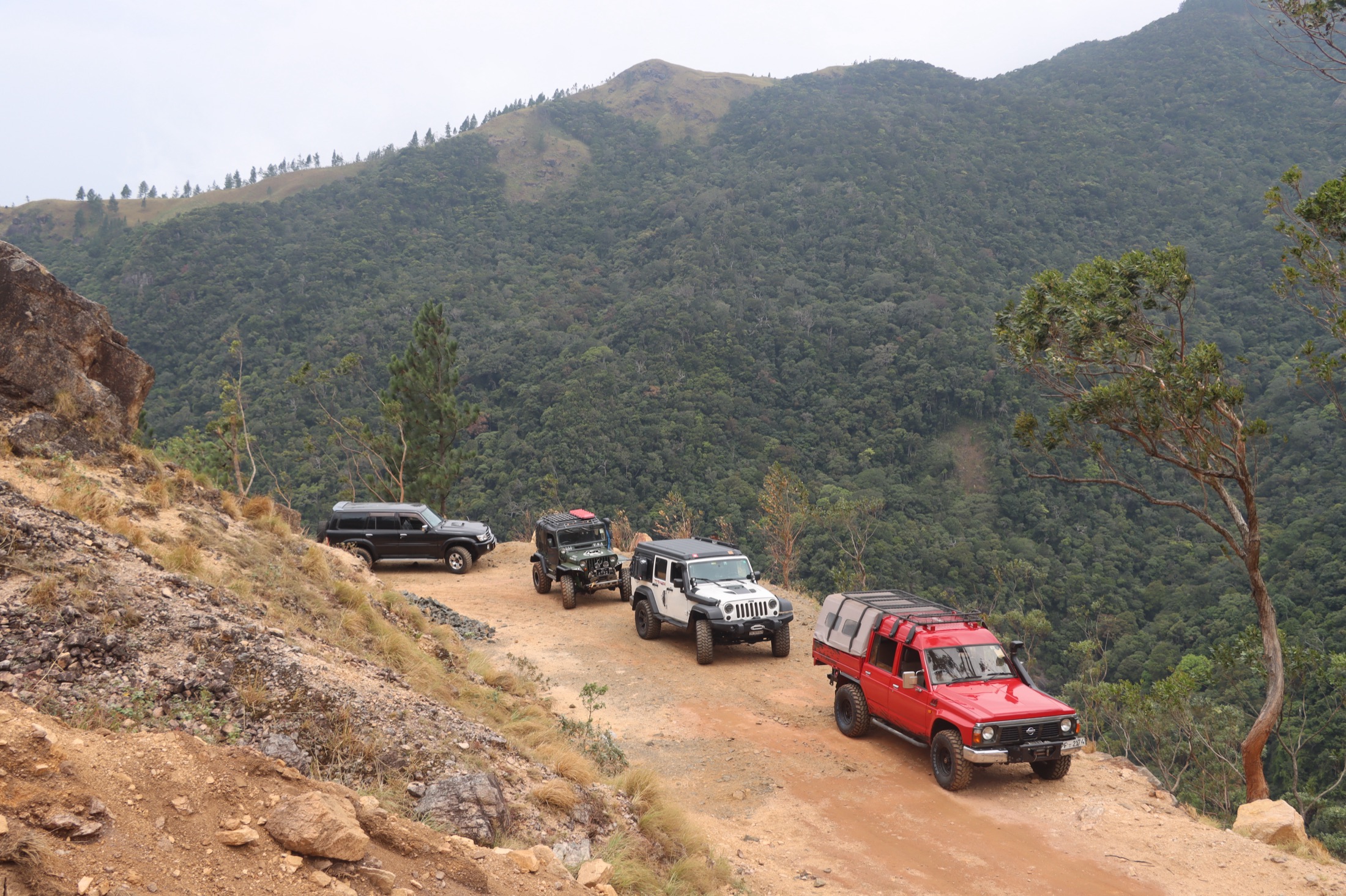 Devil's Staircase Overland Trail mountain road
